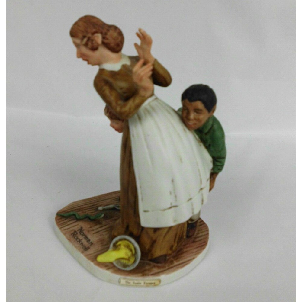Vintage 1981 Dave Grossman Adventures of Huckleberry Finn Snake Escapes Figurine